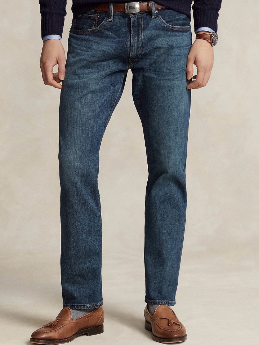 Polo Ralph Lauren Men's Varick Slim Straight Jeans Size 33x34 NWOT